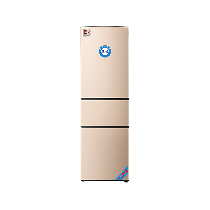Three door, three temperature explosion-proof refrigerator BL-400SM200L